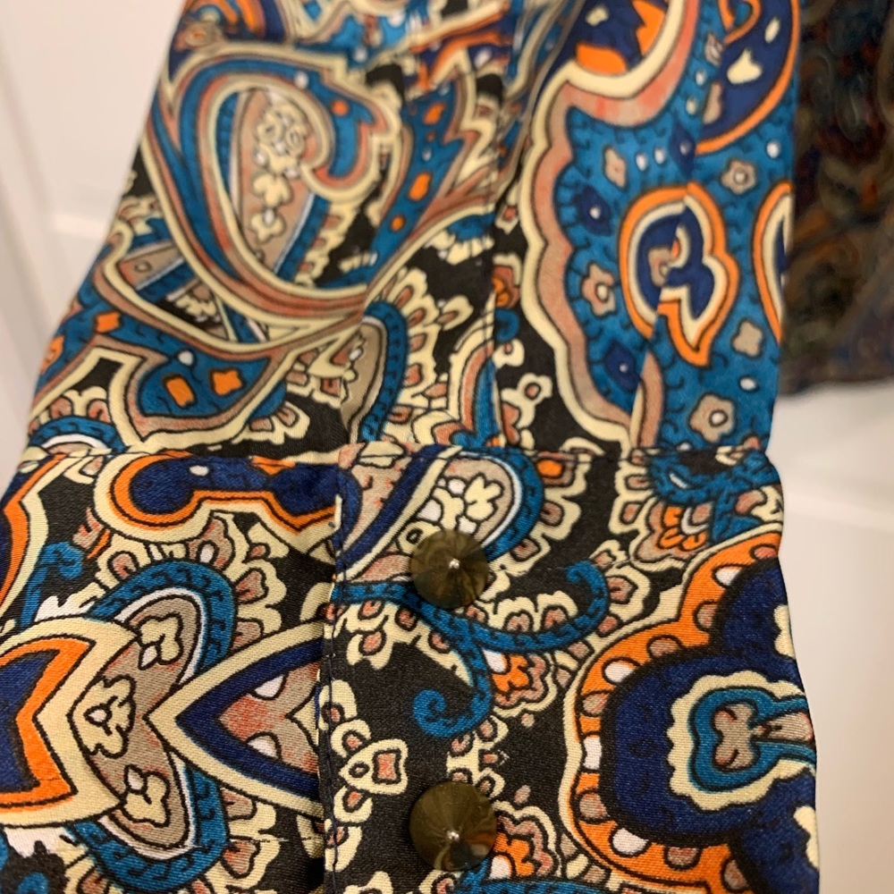 Paisley button down - Picture 3 of 4